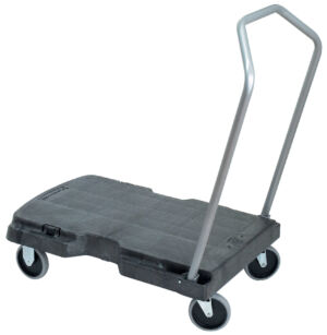 TRIPLE TROLLEY RUBBERMAID ZWART 82.6X52CM