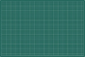 SNIJMAT 600X900MM A1 3-LAAGS GROEN