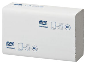 HANDDOEK TORK UNIVERSAL 1LAAGS 21X23CM 20X250ST