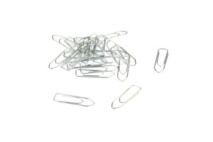 PAPERCLIP KANGARO 32MM HOEKIG VERZINKT