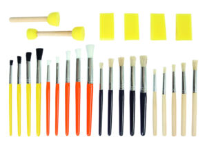 KWASTEN EN PENSELENSET CONDA 25-DELIG